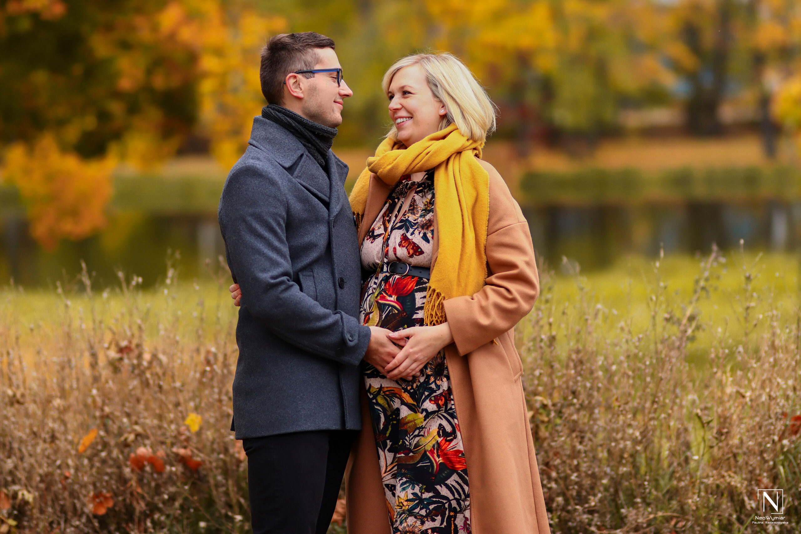 Jesienna sesja ciążowa w Białymstoku