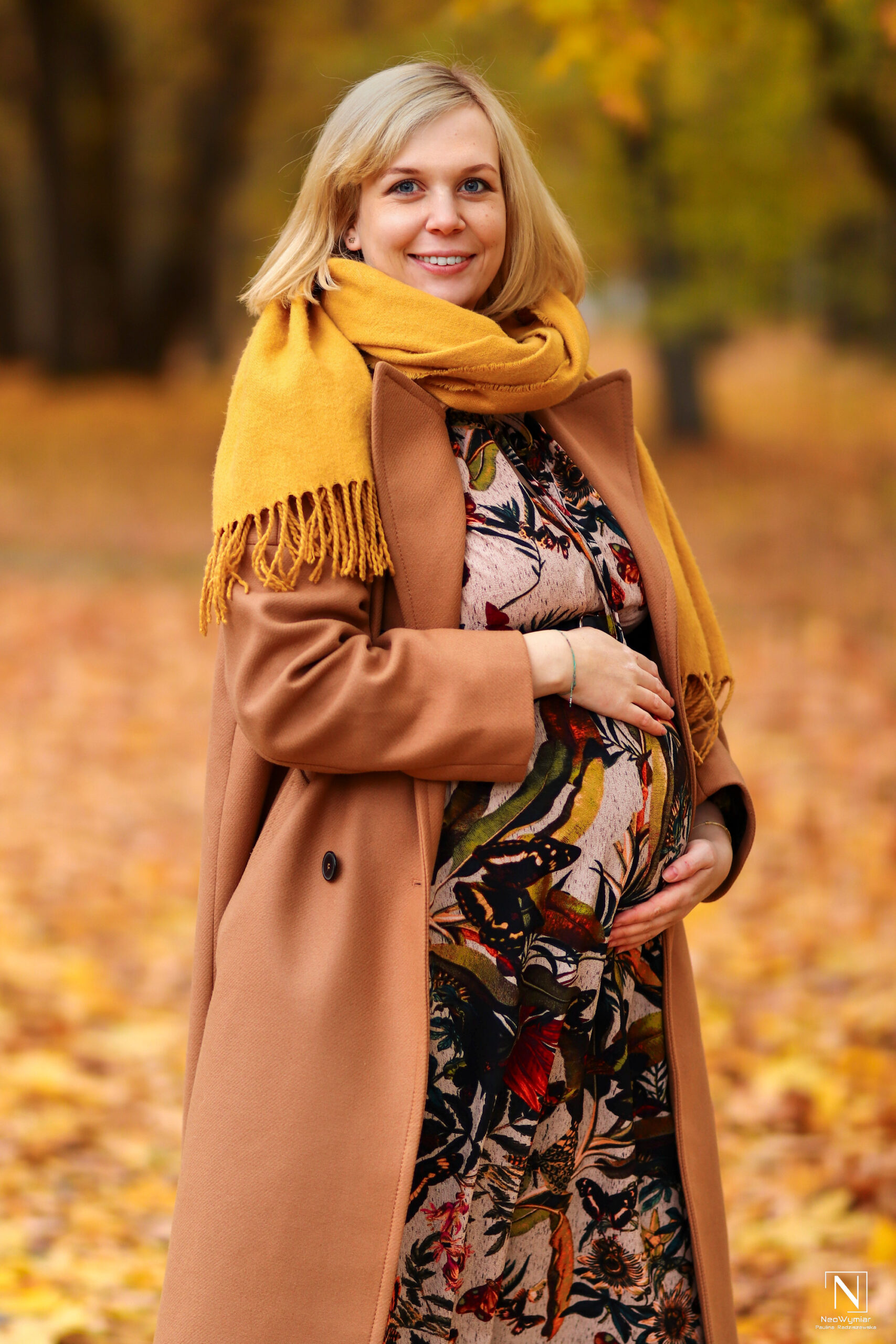 Jesienna sesja ciążowa w Białymstoku